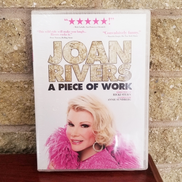 Media New Sealed Package Joan Rivers A Piece Of Work Dvd Poshmark